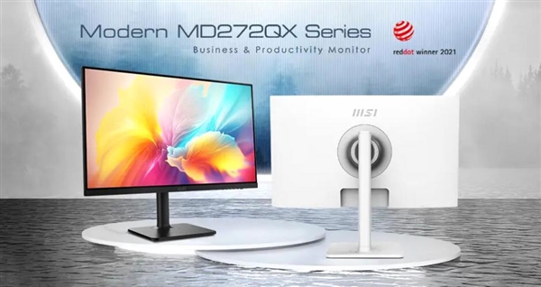 微星推出新款27寸显示器：2K 100Hz面板、65W反向供电
