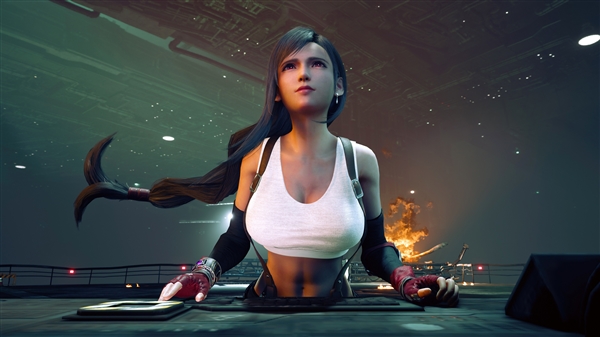 化身圣诞礼物的蒂法：《FF7EC》蒂法上线新装扮