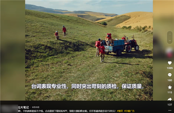 狂发短视频打广告：转转被一个短视频呼脸上了