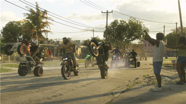 苦等10年！R星《GTA6》预告高清图赏：欢迎来到美丽的罪城