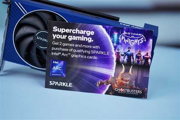 紧凑双风扇！撼与Arc A750 Orc OC显卡图赏