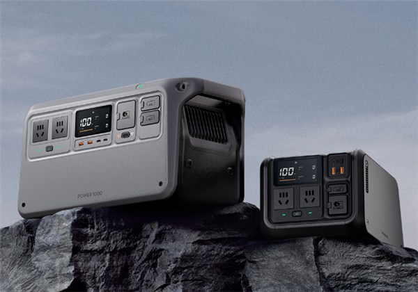 大疆发布户外电源：内含1度电 2200W+双140W输出