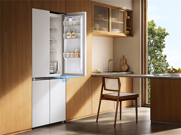 小米首款高端嵌入式冰箱！米家冰箱十字518L开售：3999元