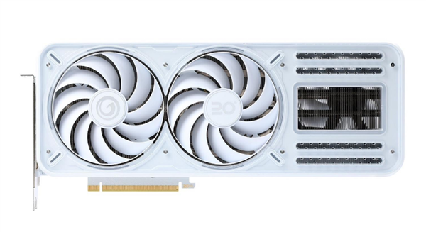 影驰推出RTX 4070 20周年纪念版显卡：纯白机身、隐藏式接口设计