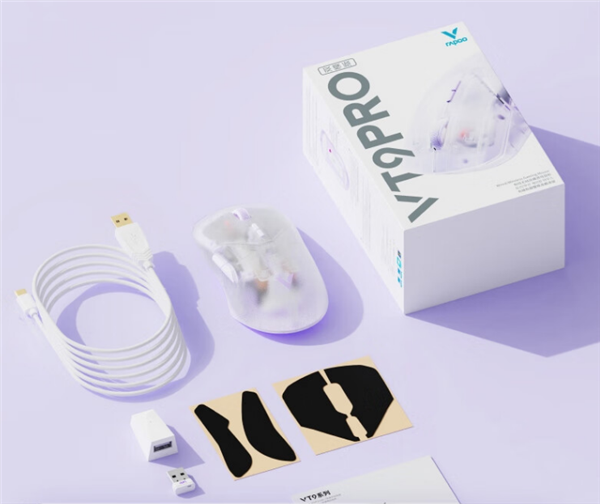 349元 雷柏VT9 PRO双模无线游戏鼠标上架：半透明磨砂设计