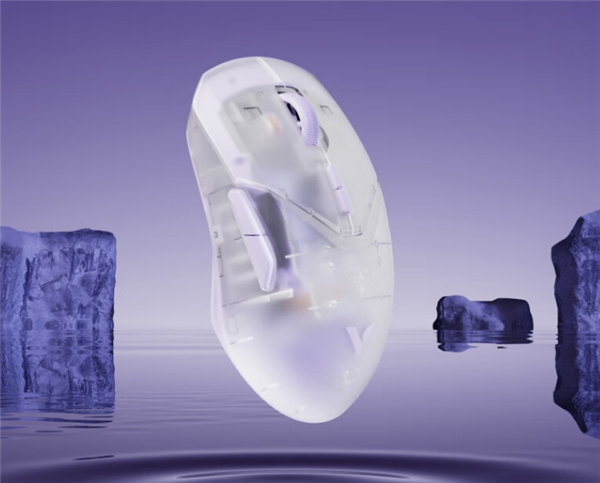 349元 雷柏VT9 PRO双模无线游戏鼠标上架：半透明磨砂设计