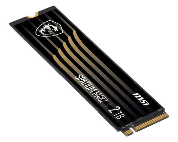 微星发布Spatium M570 Pro Frozr PCIe 5.0 SSD：无风扇读写都高达12GBs