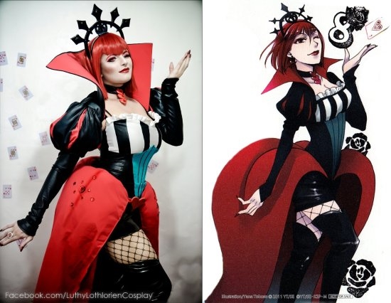 《猎天使魔女》贝姐圣诞COS：御姐范儿十足！