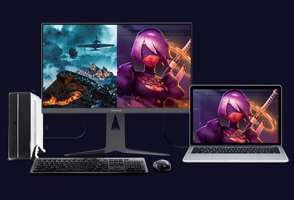 仅2999元 优派VX2781-4K-PRO显示器特惠：4K 150Hz mini LED屏