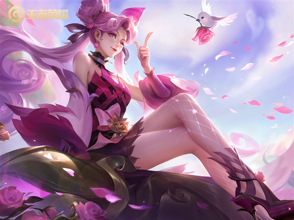 关晓彤COS大小姐孙尚香 王者荣耀官方：堪比真人手办