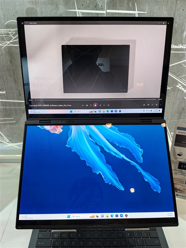华硕灵耀、无畏轻薄本全新亮相！B面/C面全是屏