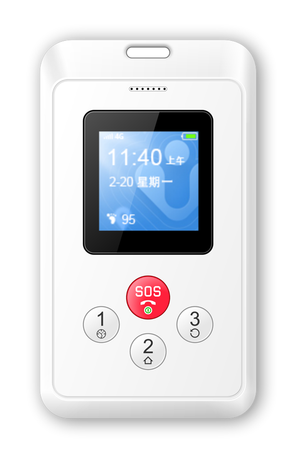 腾讯卡片手机你见过吗！一键紧急呼救、支持微信支付