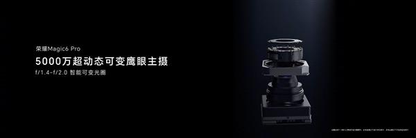 首发1.8亿像素潜望长焦！荣耀Magic6系列搭载单反级鹰眼相机