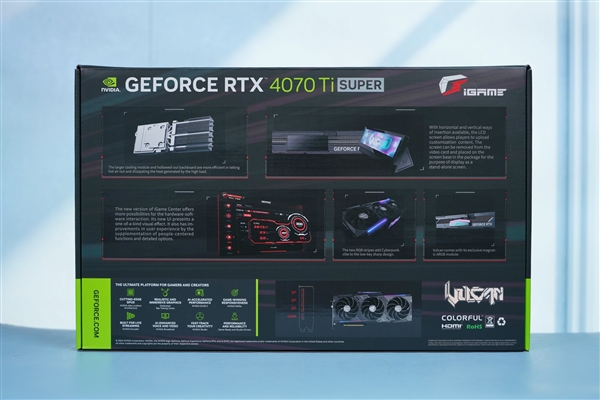 疯狂堆料！七彩虹iGame RTX 4070 Ti SUPER Vulcan图赏