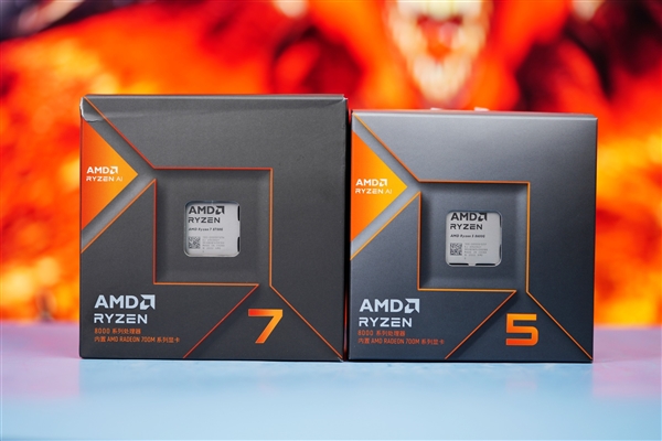 高端、主流任你选！AMD锐龙7 8700G、锐龙5 8600G图赏