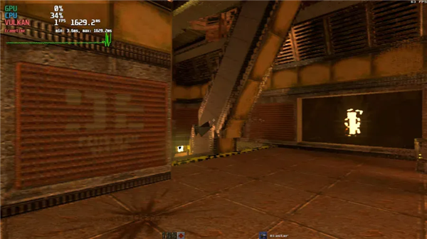 CPU跑光追版《Quake II》：帧率只有1FPS