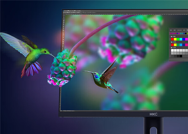 1699元 HKC推出新款27英寸显示器：4K IPS屏