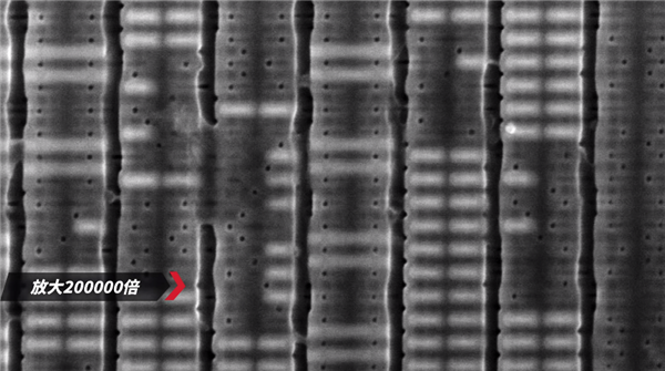 芯片放大10万倍后 晶体管竟然长这样