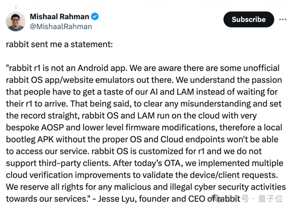 Rabbit R1被持续扒皮！AI风口一夜转型、动作大模型也是套壳