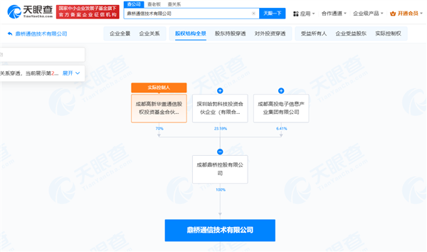 华为等完成对鼎桥通信收购：三家公司100%持股 诺基亚全面退出