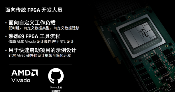 AMD发布全新计算加速卡Alveo V80：自带32GB BHM2E、800G网络