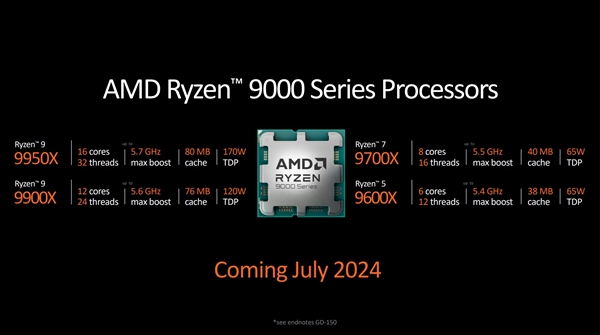 Zen5架构公布！AMD锐龙9000系列处理器终于盼来了