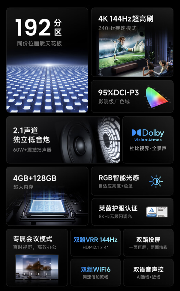 100英寸巨屏电视杀疯了！海信Vidda NEW S100 Pro极限优惠仅需7720元