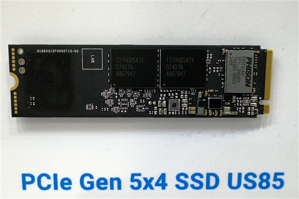 PCIe 5.0 SSD终于要便宜了！群联E31T主控无缓存能跑12GB/s