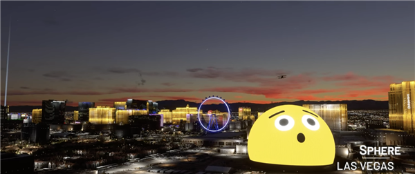 《微软飞行模拟》加入拉斯维加斯高精度地景 感受世界最大网红球
