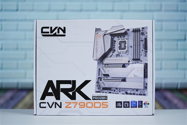 支持i9-14900K！七彩虹VCN Z790D5 ARK FROZEN方舟主板图赏