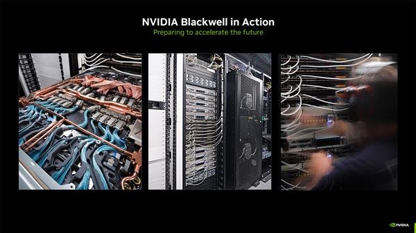 NVIDIA首秀Blackwell GB200超等芯片系统：AI推感性能飙升1.5倍