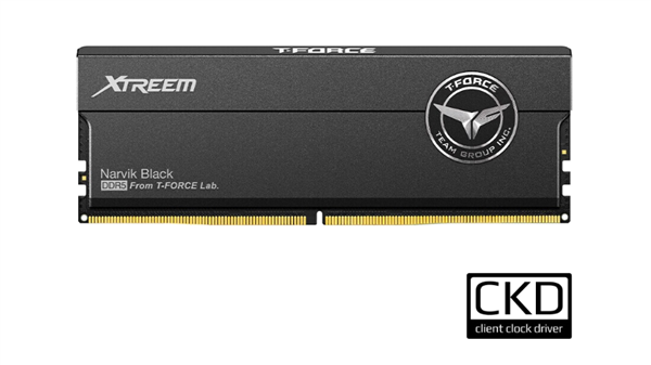 十铨推出T-Force Xtreem CKD DDR5：9600 MT/s超频能力