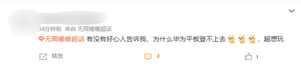 《无限暖暖》回应华为平板无法登录：鸿蒙NEXT兼容问题