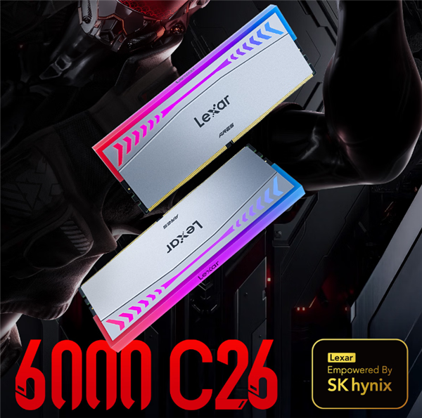 雷克沙全球首发DDR5-6000 CL26超低延迟内存：AMD专属优化