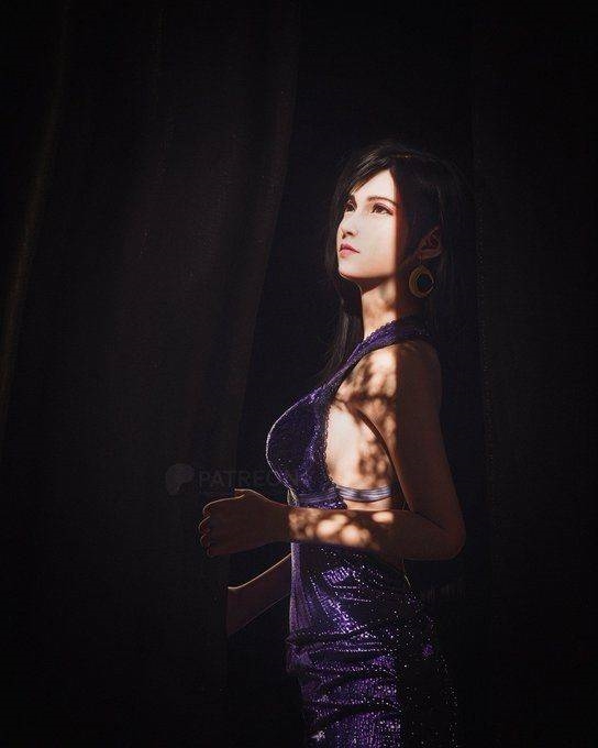 蒂法新3D区同人图：圣诞装