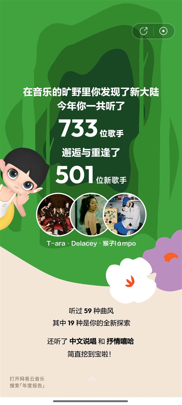 2024网易云音乐年度听歌报告正式发布：来看你一年听了多少歌
