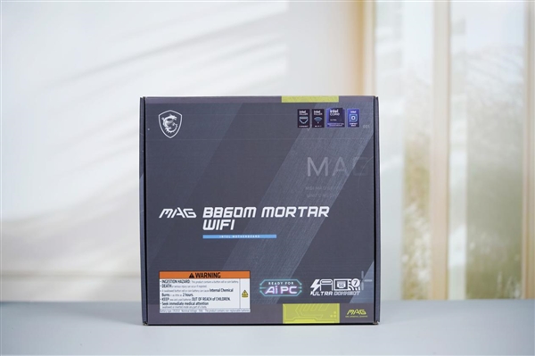 支持显卡快拆！微星B860M MORTAR WIFI主板图赏