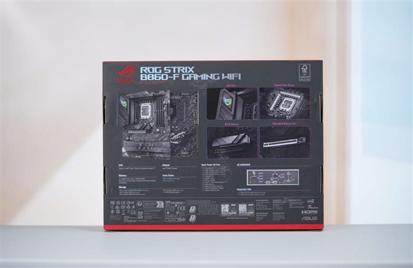 Intel新一代主流座驾！华硕ROG STRIX B860-F GAMING WIFI主板图赏