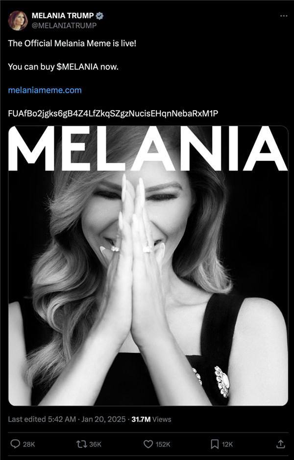 太魔幻了!堂堂美国总统 竟然山寨币疯狂收割500亿美元