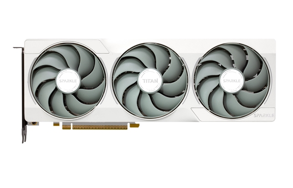 撼与发布首款全白色Intel锐炫B580显卡：白的不止是散热器