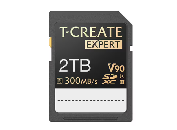 业界首款！十铨推出V90认证2TB SDXC存储卡：支持IP67防护