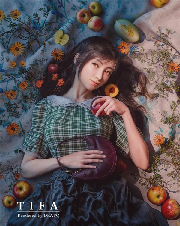 3D区推主晒蒂法绝美新图：完美身材 性感热辣