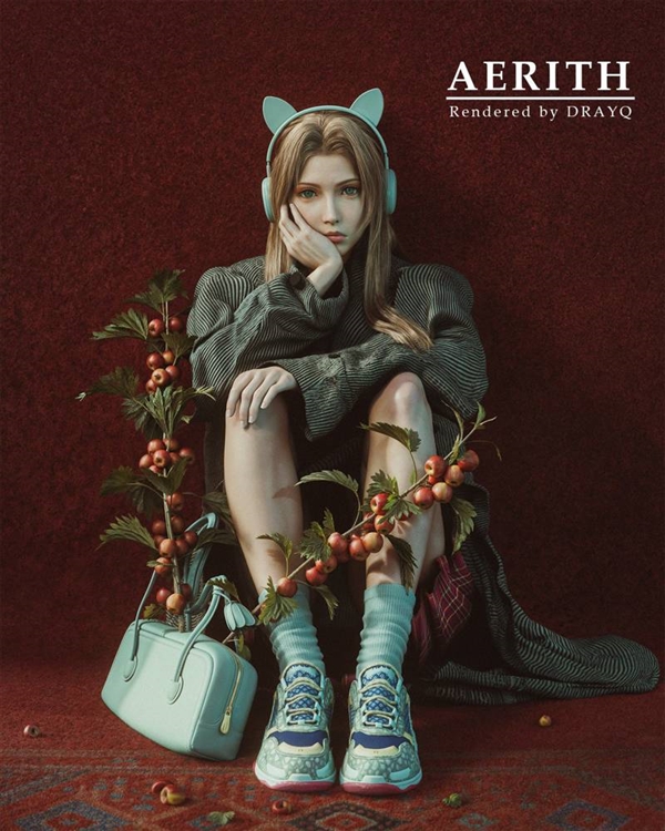 3D区推主晒蒂法绝美新图：完美身材 性感热辣