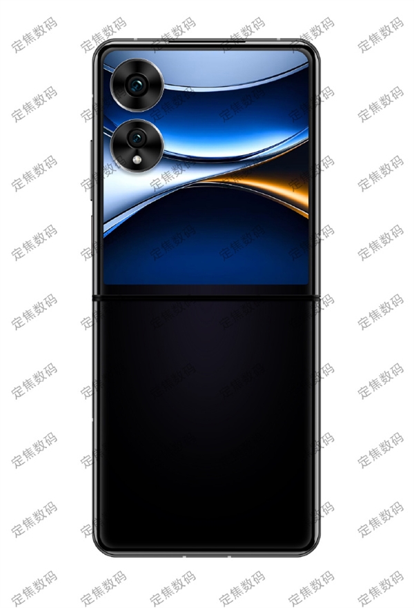 小米MIX Flip 2假想图曝光：巨大外屏 沿用后置双摄模块