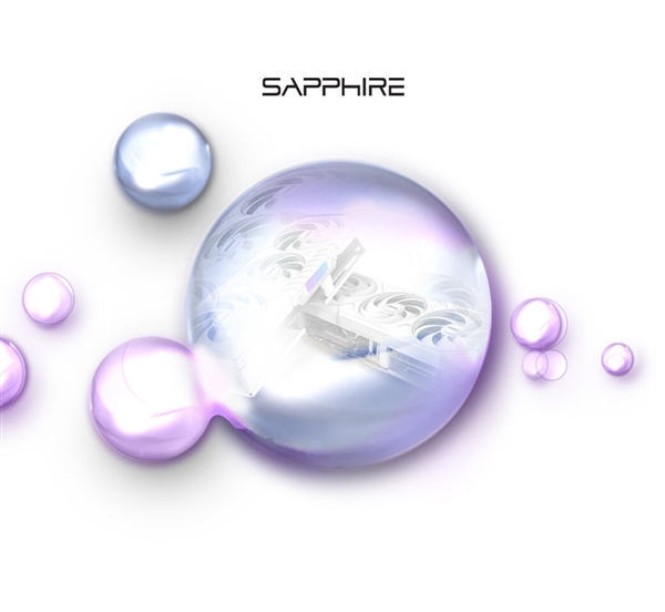 蓝宝石自曝RX 9070 XT：纯白设计 煞是好看