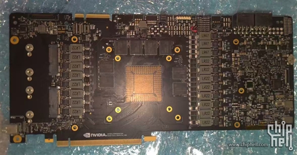 RTX 4090工程卡首次公开：残暴四个16针接口 供电2400W！