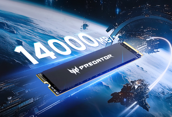 宏碁GM9000系列PCIe 5.0 SSD首发899元起：14000MB/s读取