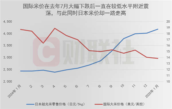 10斤卖到200元！日本又成“异类”：1月大米价格同比暴涨超过80%