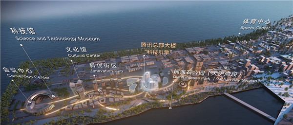 腾讯新总部“企鹅岛”一期今年6月启用：总投资319亿！