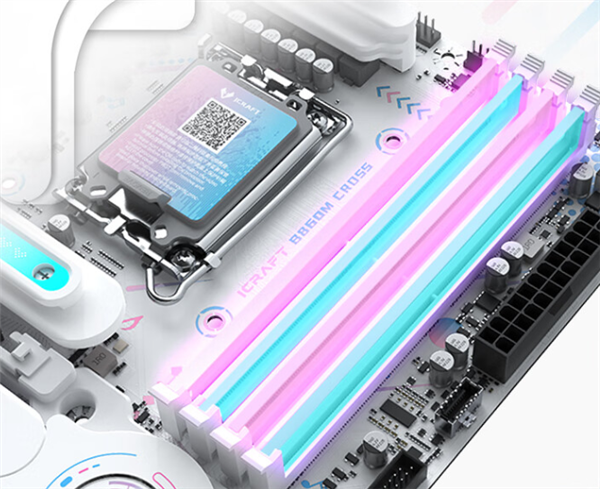 铭瑄iCraft B860M CROSS系列主板首发1249元起：新增LCD屏幕